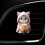 2pcs Cute Kitten Car Vent Clips, Refillable Aromatherapy Diffuser, Compatible with Most Car Vents 4