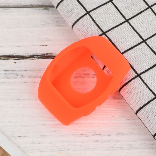 1Pc Orange Silicone Watch Case Protective Cover for M430 2