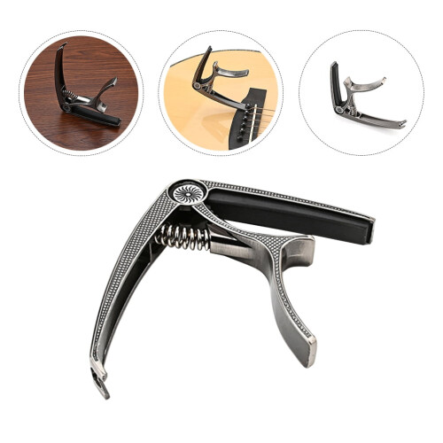 3 Count Guitar Tone Modified Clip Banjo Capo High Elastic Spring 2