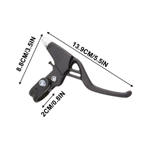 Aluminum Brake Levers Pair Universal Lightweight Adjustable 1