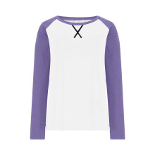Damen Langarm-Raglan-Top in Übergröße