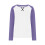 Damen Langarm-Raglan-Top in Übergröße 1