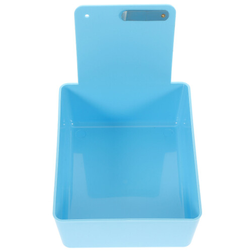 2Pcs Blue Plastic Retainer Storage Case Durable Dental Holder Compact 1