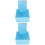 2Pcs Blue Plastic Retainer Storage Case Durable Dental Holder Compact 6