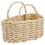 Mini panier sans marque avec poignée, petits paniers de rangement, linge noir 4