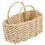Mini panier sans marque avec poignée, petits paniers de rangement, linge noir 5
