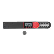 Digitaler Winkelmesser mit Schnellmessung, hoher Genauigkeit, LCD-Anzeige, umkehrbarer Anzeige, einstellbarem Winkel, Arretierung, Libelle,