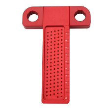 Saddle Layout Scriber With Crossed Gauge Design, Aluminum Alloy Measuring Tool For Precise Marking And Enhanced Woodworking Experience
