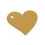 Gold Heart Gift Tags Festive Packaging 50 pcs 6
