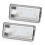 Éclairage de plaque d'immatriculation LED Plug and Play pour Audi A3, A4, A6 et Q7 : aucun câblage ni modification nécessaire, conception 1