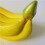 Banane artificiale din plastic decorative, 17 cm 5