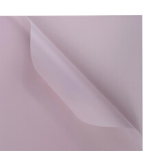 DIY Craft Supplies, Korean Style Gift Packaging, Waterproof Floral Bouquet Wrapper, Thickened Matt Film (Solid Color, 1Pc)