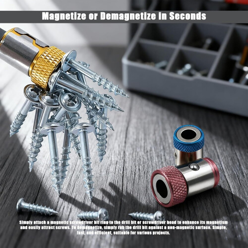 Σετ τριών τεμαχίων με δακτύλιο μύτης Power Mag, μαγνητικό δακτύλιο με κεφαλή 2