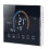 Voice Control Thermostat Programmable LCD Touch Panel Temperature Precision Settings Smart Home Compatible Energy Efficient Design 4