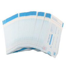 Sachet de stérilisation à triple fermeture pour instruments médicaux, film transparent auto-adhésif, sachet scellé jetable pour la