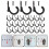 58pcs Key Hook Coffee Cup Holder Wall Mounted Rustic Hooks Single Hanger for Hanging 4