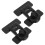 6Pcs Durable Black Refrigerator Locks Child Proof Fridge Safety Lock 2