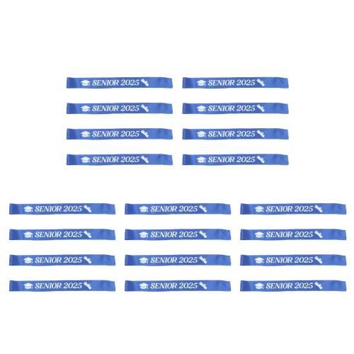 20St Duurzame Blauwe Sashes Cadeau En Decor Afstuderen 2