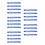 20St Duurzame Blauwe Sashes Cadeau En Decor Afstuderen 5