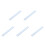 5Pcs Aluminum Alloy Straight Ruler Measuring Tool for Students 4