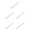 5Pcs Aluminum Alloy Straight Ruler Measuring Tool for Students 6