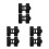 6Pcs Durable Black Refrigerator Locks Child Proof Fridge Safety Lock 7