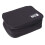 2Pcs Travel Pouch for Small Electronics Waterproof Black Organizer 8