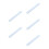5Pcs Aluminum Alloy Straight Ruler Measuring Tool for Students 7