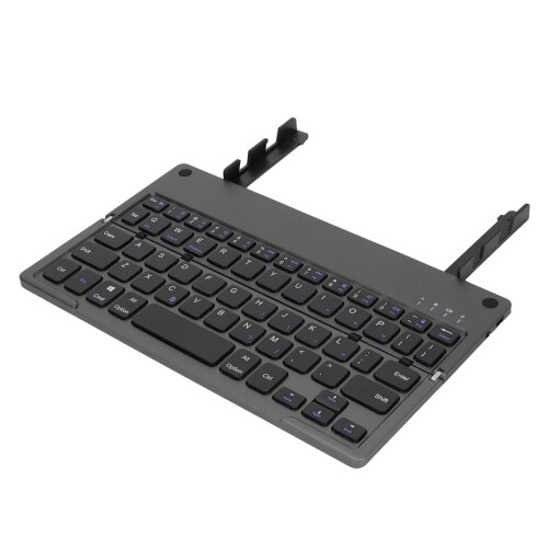 Ergonomic Design Foldable Wireless Keyboard With Sensitive Touchpad Travel Keyboard Mini Bluetooth Keyboard Bluetooth Multi Devices Connection 1