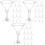 45Pcs Durable Wine Goblets Beverage 4
