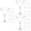45Pcs Durable Wine Goblets Beverage 7
