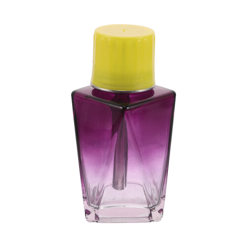 3Pcs Press Pump Dispenser Bottle Nail Cleaner Refillable Purple 1