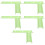 5Pcs Light Green PVC Hamster Platform with Ladder Bite-Resistant Toy 6