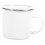 White Enamel Mug for Home Multi-Function and Heat-Resistant 4