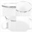 White Enamel Mug for Home Multi-Function and Heat-Resistant 7