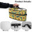 Iron Carry Bag with Handle Portable Garment Steamer Case Durable Sunflower Pattern(Case Only) 5