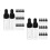 40Pcs Compact Dropper Bottles Glass for Travel and Storage 4