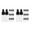 40Pcs Compact Dropper Bottles Glass for Travel and Storage 8