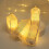 Oster-Lametta-Girlande mit Metallic-Glitzer, 1,98 m 5