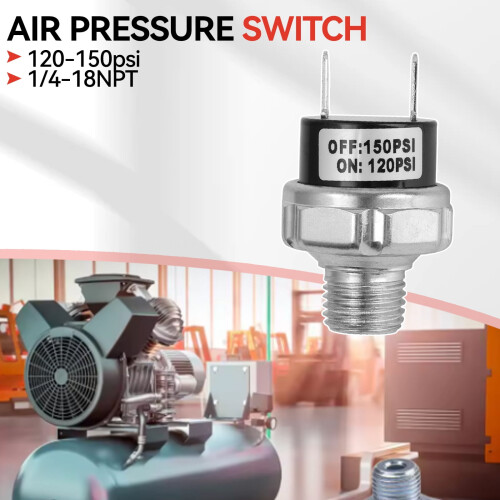 120-150 PSI Air Compressor Parts Repair Tool Replacement Pressure Control Switch 1