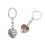 Heart Cremation Keychain 2