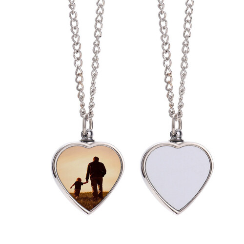Heart Cremation Keychain 2