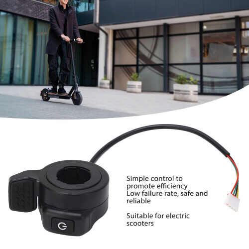 Thumb-Controlled ABS Accelerator with Power Switch 2