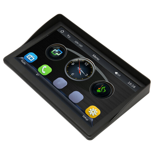 Ραδιόφωνο Bluetooth FM με οθόνη αφής και στερεοφωνικό αυτοκινήτου με ενσωματωμένη 2