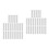 50Pcs Empty White Lip Balm Tubes Convenient Safe Packaging for Makeup 4
