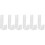 3Sets Iron Bunk Bed Ladder Holders White Fixing Hooks for Bedroom 5