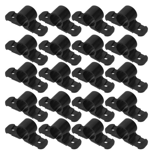 250Pcs Durable Plastic Pipe Clamps Heavy Duty for Wall and Ceiling Use 2