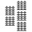 250Pcs Durable Plastic Pipe Clamps Heavy Duty for Wall and Ceiling Use 4