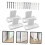 Barn Door Guide Floor Plastic 4 Sets 5