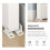 Barn Door Guide Floor Plastic 4 Sets 6